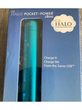 Halo Pocket Power 2800 Portable Charger - Teal